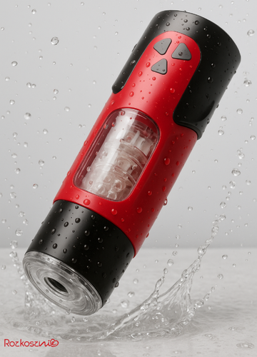 Automatyczny męski masturbator z rotacją i posuwem stymulacja sex gadżet na Arena.pl