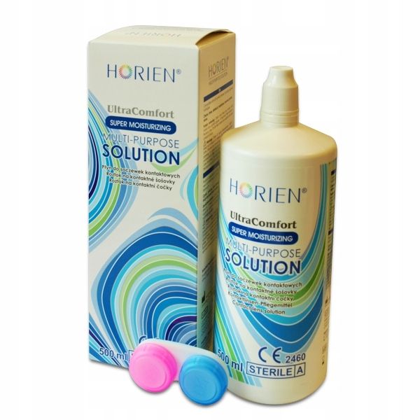Płyn do soczewek HORIEN MULTI-PURPOSE SOLUTION 500 ML zdjęcie 9