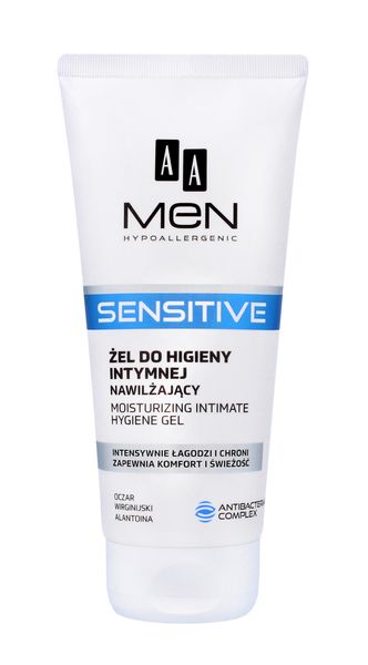 AA Men Sensitive Żel do higieny intymnej 200ml zdjęcie 2