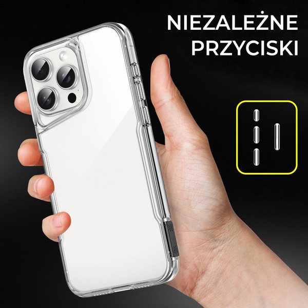 Etui LIQ CLEAR do iPhone 15 Pro zdjęcie 3