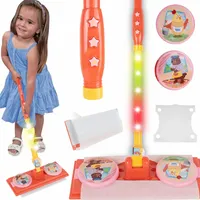 Mop Płaski dla Dzieci do Sprzątania Świeci LED Gra