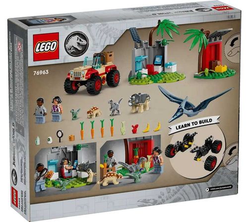 76963 - lego jurassic world - centrum ratunkowe dla małych dinozaurów na Arena.pl