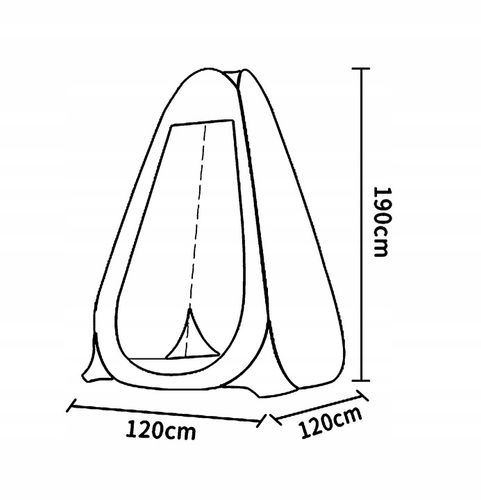 Namiot Prysznic Przebieralnia Przenośna Toaleta WC na Arena.pl