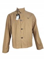 H868 MATERIAŁOWA WIOSENNA CIENKA KURTKA MĘSKA LE BREVE r.L