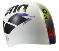 Czepek do pływania na basen silikonowy unisex Arena HD Sea Turtles