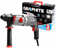 MŁOTOWIERTARKA SDS+ 800W WALIZKA GRAPHITE 58G538