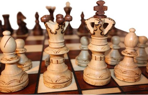 SZACHY AMBASADOR ORYGINAŁ 54 x 54 cm PUDEŁKO LUX na Arena.pl