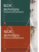 Blok Techniczny Z Kolorowymi Kartkami A3, 10 Kartek