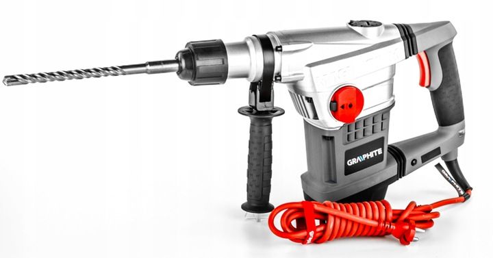 GRAPHITE MŁOT UDAROWY udarowo-obrotowy SDS MAX udar 10J 1250W 58G874 zdjęcie 10