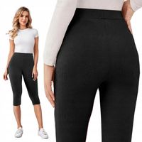 LEGGINSY SPODENKI DŁUGIE KOLARKI ELASTYCZNE RYBACZKI W PRĄŻE # XL/2XL