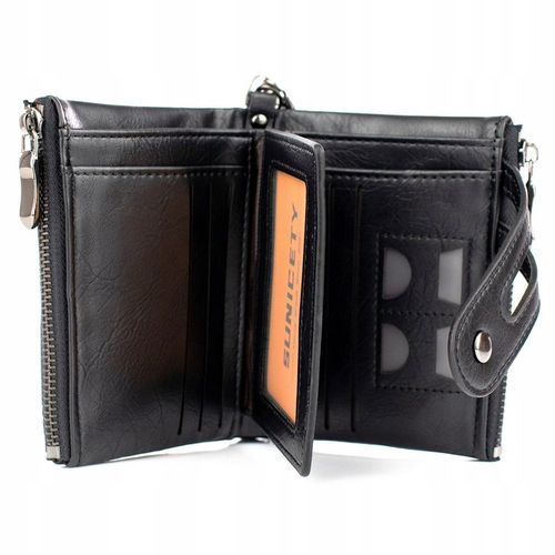 Alessio PORTFEL MĘSKI Block Kart RFID ŁAŃCUCH Pudełko PREZENTOWE na Arena.pl