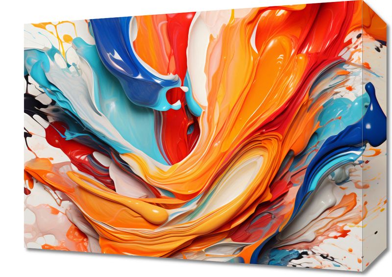 Obraz 40x30cm Taneczne Fale zdjęcie 1