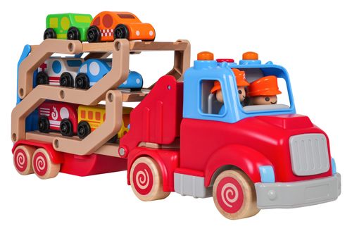 Drewniana Laweta + Autka na Arena.pl