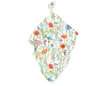 Pieluchy Tetrowe Bambusowa Duża 65X65 Kolorowe Kwiatki Polska Łąka