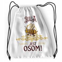 Plecak Dla Juli Sportowy Szkolny Worek Torba Z Nadrukiem Ze Zdjęciem