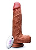 Wibrator-Silicone, Vibration 10, Rotate, Telescopic, Heating, 21Cm