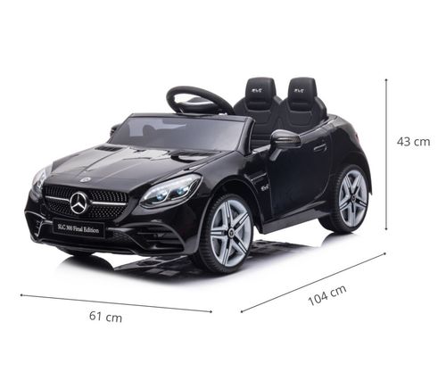 Milly Mally Pojazd na akumulator Mercedes-Benz SLC Black na Arena.pl
