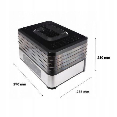 DUŻA Suszarka do Grzybów Owoców Warzyw IDEAL INOX +Termoobieg 400W na Arena.pl