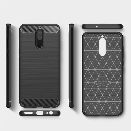 Carbon Case Etui Huawei Mate 10 Lite niebieski na Arena.pl