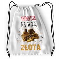 Plecak Sportowy Szkolny Animatora Worek Torba Z Nadrukiem Ze Zdjęciem