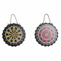 Dekoracja ścienna DKD Home Decor Żelazo (22 x 2 x 22 cm) (2 pcs)