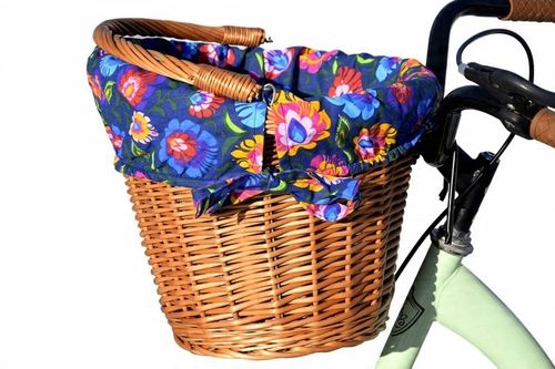 KOSZYK NA ROWER wiklinowy KOSZ + obszycie 16 KOLOR na Arena.pl