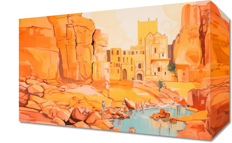 Obraz 30x20cm Ruiny pod Słońcem zdjęcie 1