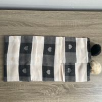 SWAT PANY Damski Szal Pashmina, Kremowy w Serca