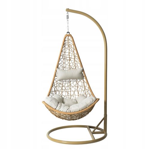 FOTEL WISZĄCY do ogrodu BOHO fotel ogrodowy na Arena.pl