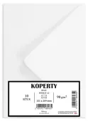 Koperty A5, Białe (10 Sztuk)