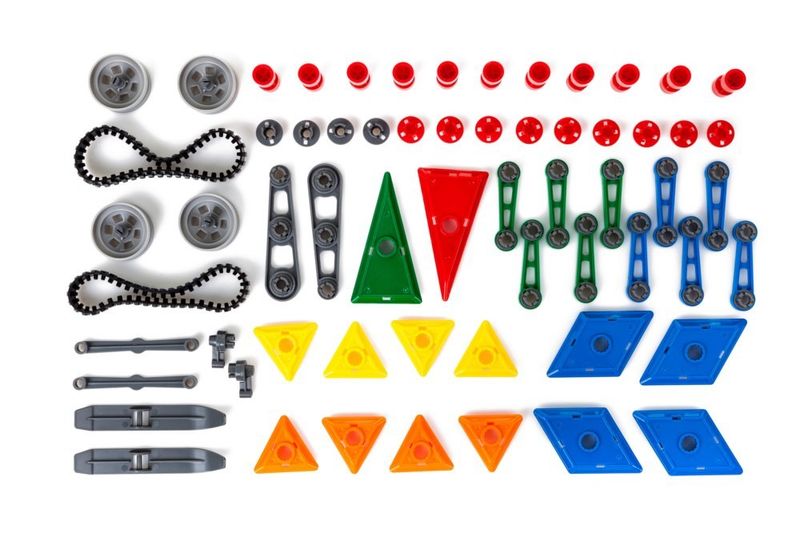 Klocki magnetyczne MAGICAL MAGNET 162SZT 7212A zdjęcie 5