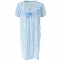 Koszula nocna bawełniana damska długa duże rozmiary 3XL / 4XL koszule nocne