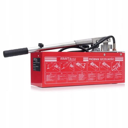 POMPA KONTROLNA DO PRÓB CIŚNIENIOWYCH SZCZELNOŚCI 0-50KG 45ML 12L TESTER na Arena.pl