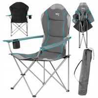 Krzesło Plażowe Turystyczne Składane Campingowe Ogrodowe + Pokrowiec