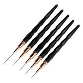 Zestaw pędzli do zdobień NTN Premium czarne 5 szt