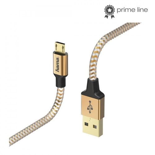 KABEL ŁADUJĄCY/DATA USB MICRO REFLECTED 1,5 POMARAŃCZOWY na Arena.pl