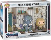 funko pop! marvel avengers thor's house thor miek korg 05 xl 3pak