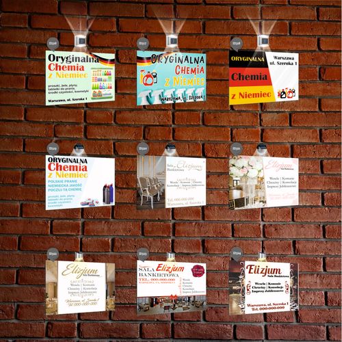 nadruk UV TABLICZKA reklamowa z lampką SZYLD 40x30 dibond SALA BANKIETOWA na Arena.pl