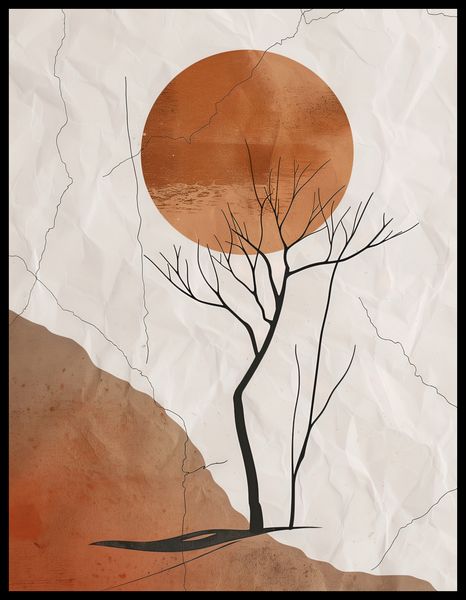 Plakat 50x65cm Surowość Pustyni zdjęcie 2