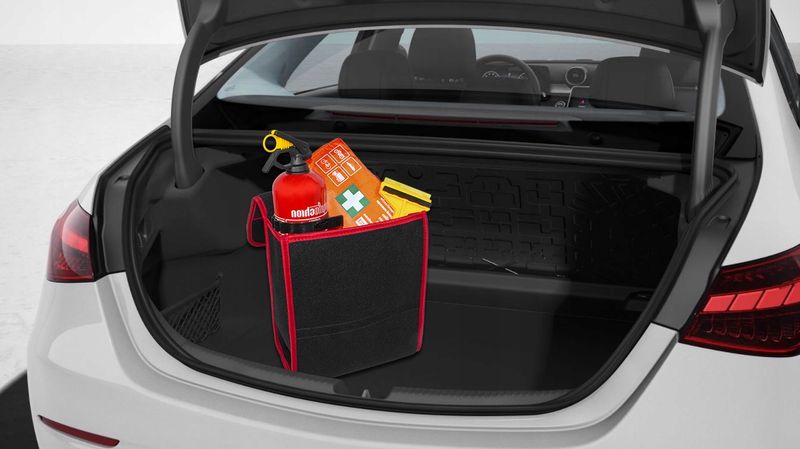 TORBA DO BAGAŻNIKA MAŁA CZERWONA zdjęcie 4