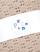 Ażurkowy kocyk bawełniany