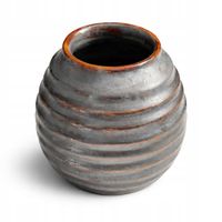 Tykwa Ceramiczna Kubek do Yerba Mate Opona 280 ml Rustykalna