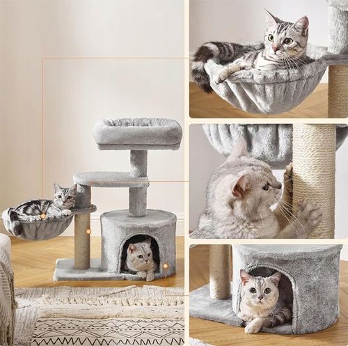 DRAPAK DLA KOTA DOMEK LEGOWISKO SŁUPEK DO DRAPANIA ZABAWKA MYSZKA WIEŻA na Arena.pl