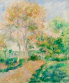 Autumn Landscape, Pierre-Auguste Renoir - plakat 20x30 cm