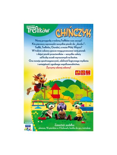 GRA Chinczyk Rodzina Treflikow 02069 na Arena.pl