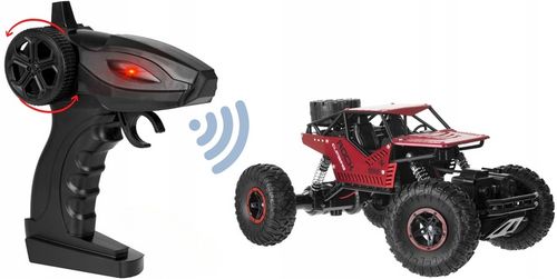 DUŻY SAMOCHÓD ZDALNIE STEROWANY AUTO RC METAL TERENOWY 1:16 PILOT NAPĘD 4X4 na Arena.pl