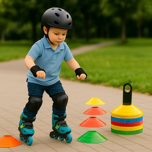 Pachołki treningowe Cones Mix 50 Sztuk 14373 na Arena.pl