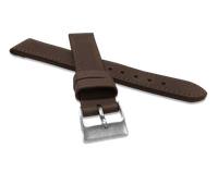 LAVVU Ciemnobrązowy szyty pasek SPORT z luksusowej skóry Top Grain - 18