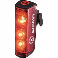 MOCNA TYLNA LAMPKA ROWEROWA SIGMA BLAZE FLASH USB ŻYROSKOP ŚWIATŁO STOP