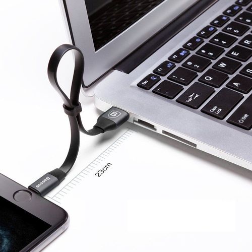 BASEUS NIMBLE LIGHTNING CABLE 23CM GREY na Arena.pl